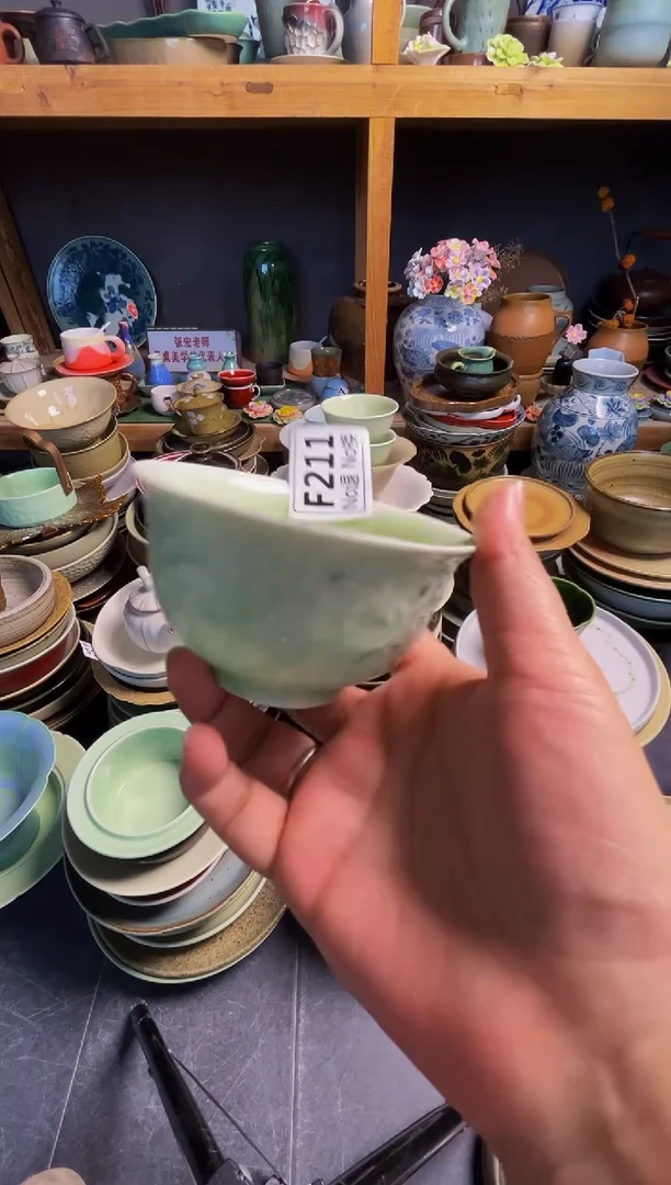 瓷片本**我f211豆青吸红杯福利