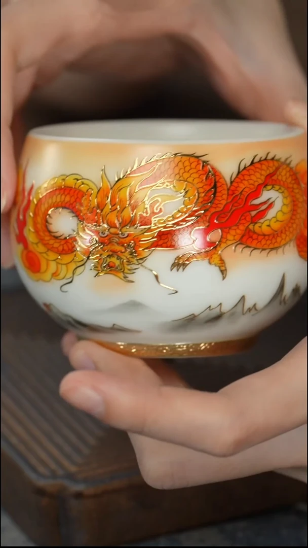 【大】【龙行大运罗汉杯】【礼盒装】