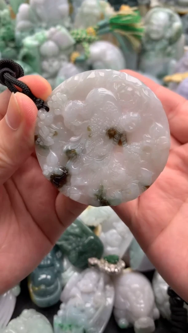 吊坠(不含链)未镶嵌翡翠1