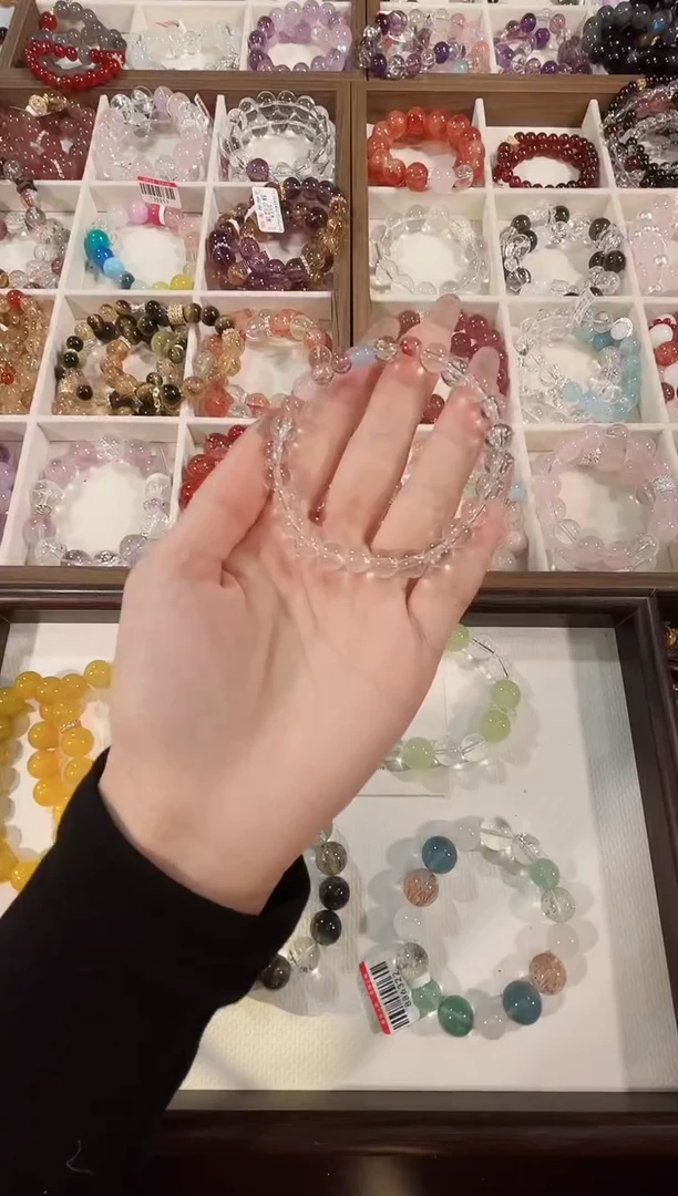 未镶嵌手链水晶01