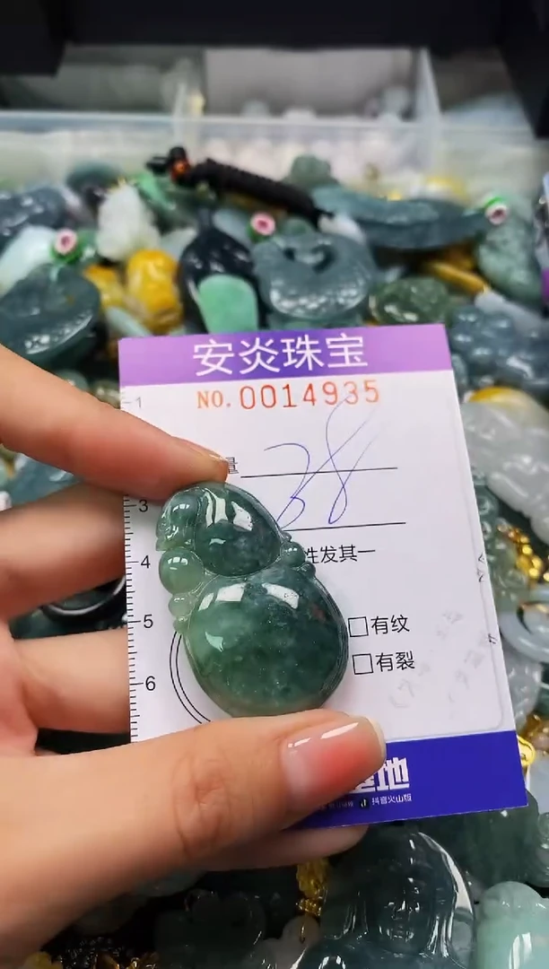 颈饰未镶嵌翡翠闪购0014935