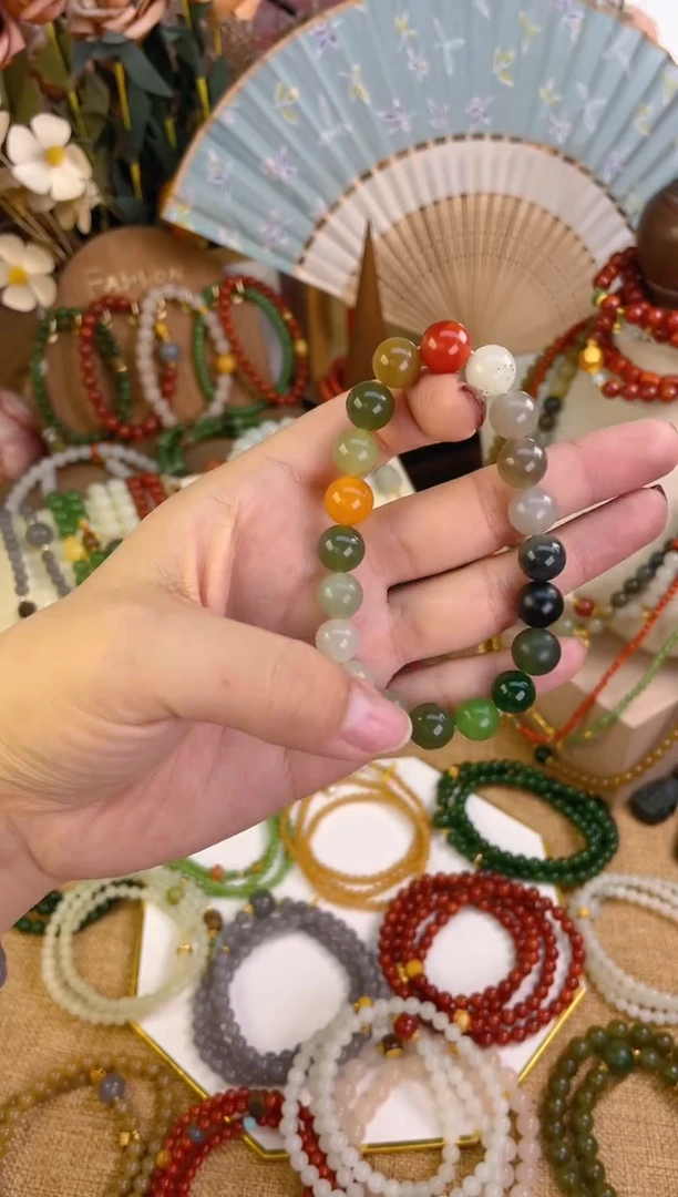 【闪购商品】和田玉手串未镶嵌多宝