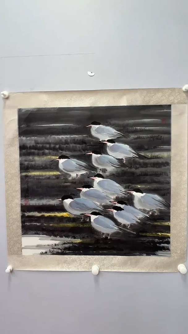 国画庄寿红-4平尺-花鸟国画