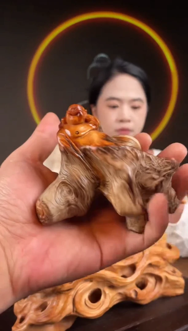 柏木（崖柏）手工摆件,先抢先得! 编号:362