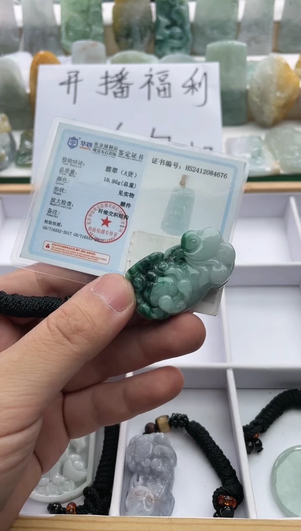 【闪购商品】翡翠颈饰未镶嵌..../2/17/ 11