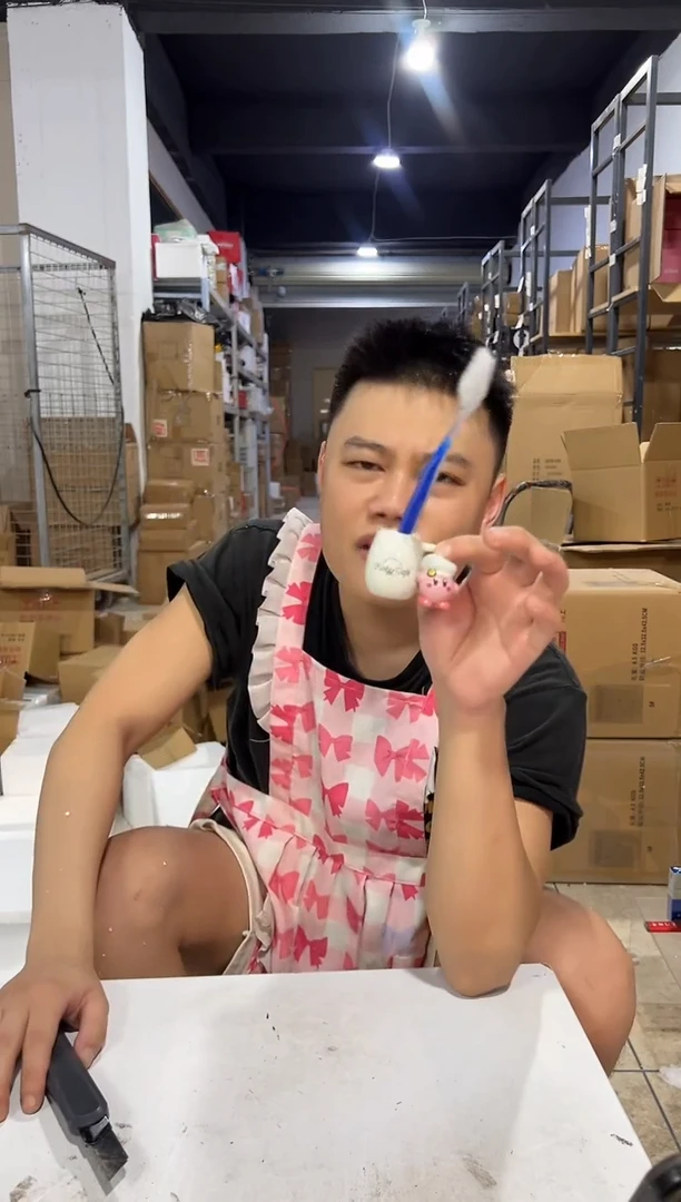 瓷片星之卡比牙刷架