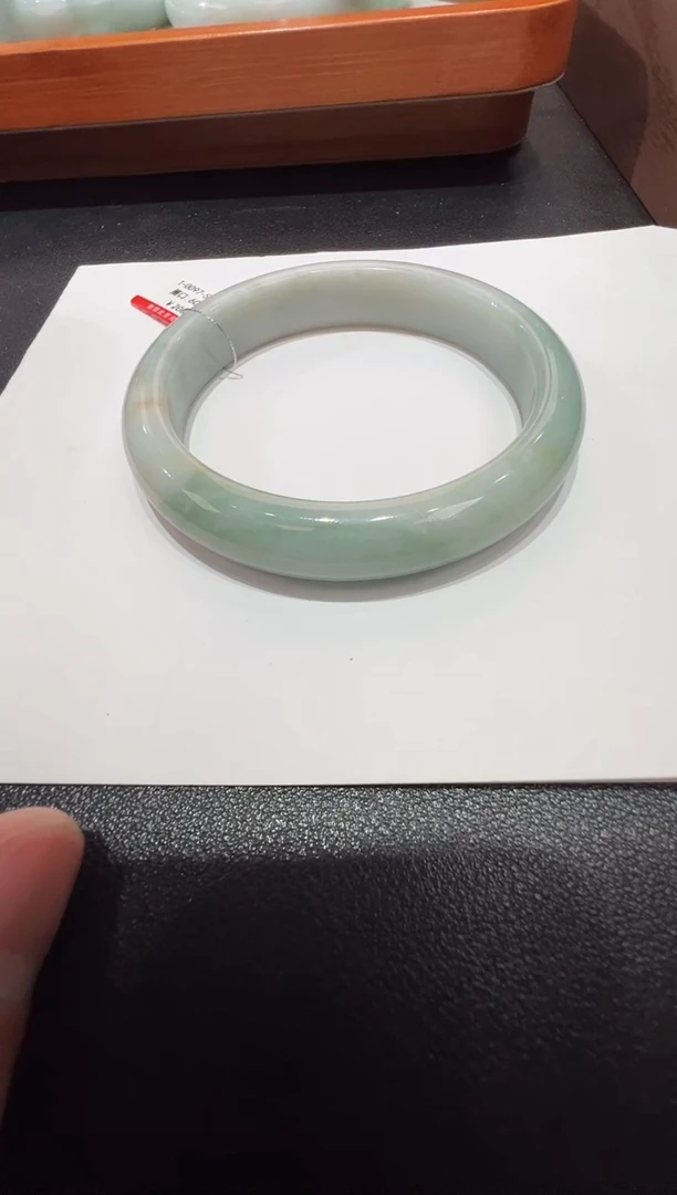 纯天然缅甸A货翡翠手镯60-61mm-97号
