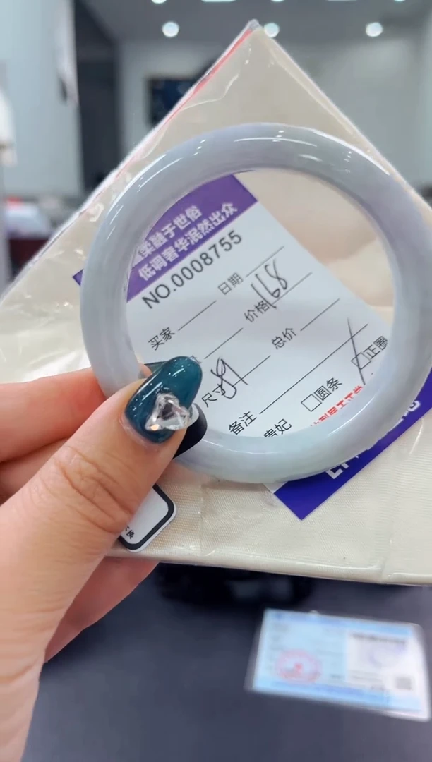 翡翠手镯未镶嵌天然缅甸A货翡翠