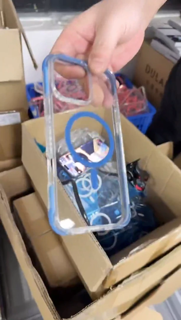 99新维物16promax蓝色手机壳