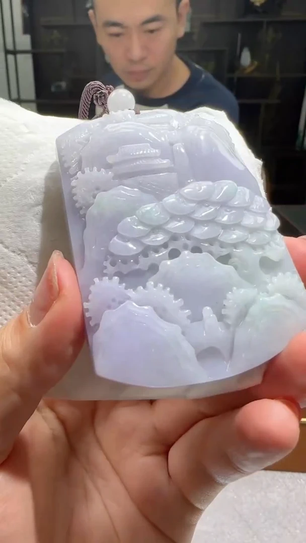 【闪购商品】翡翠颈饰未镶嵌天然翡翠A货吊坠