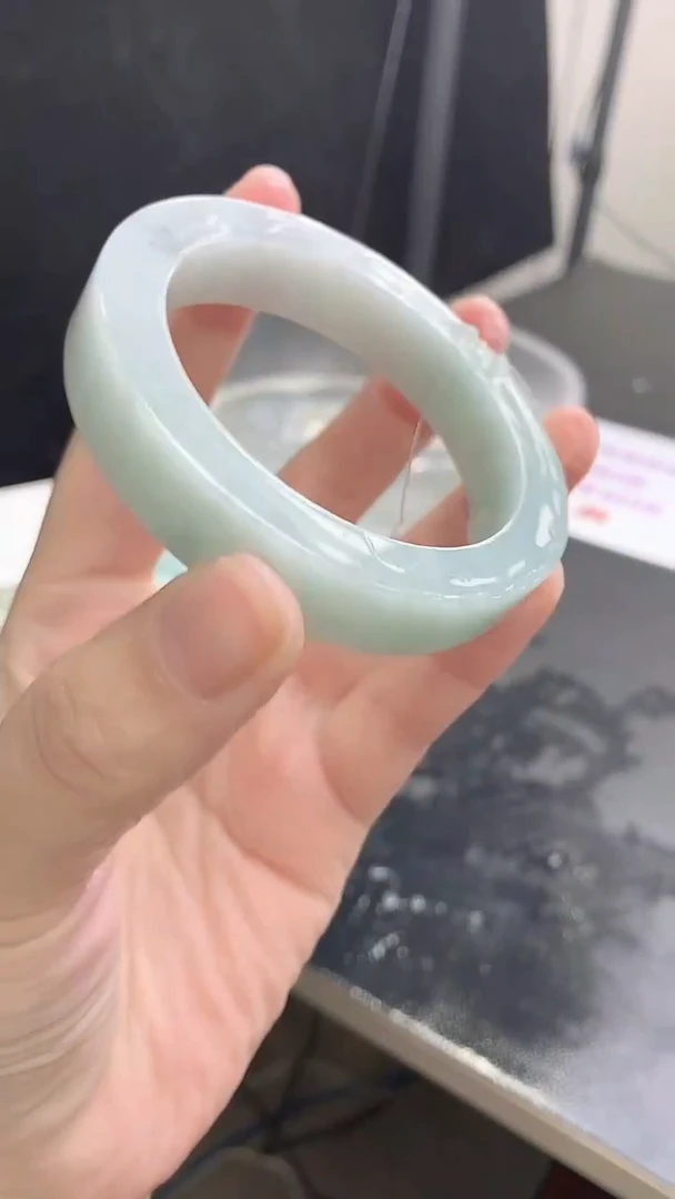 【闪购商品】定制翡翠手镯未镶嵌49 55-59正