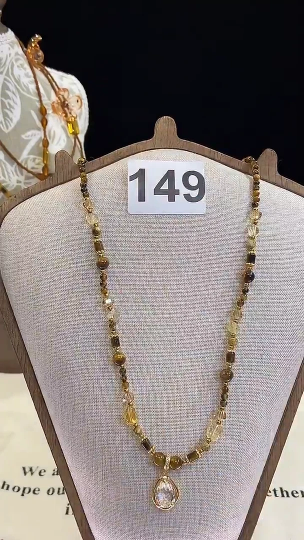 项链钛钢淡水珍珠149