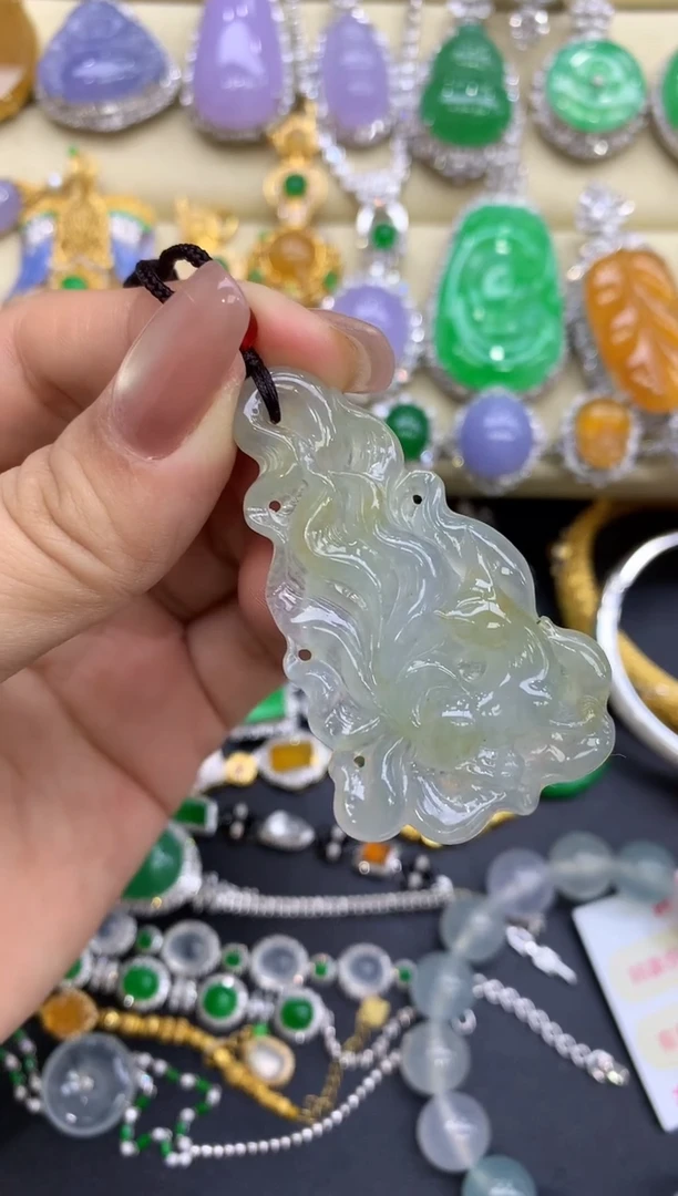 颈饰未镶嵌翡翠151-中国好珍宝