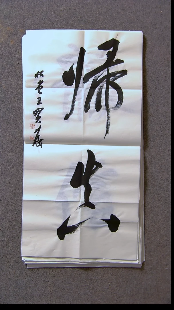 书法王保庆 河南 第三届兰亭69*34尺寸