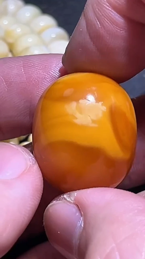 蜜蜡颈饰未镶嵌pz260101-60单珠