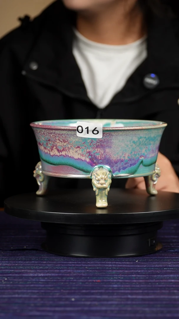 其他016微瑕三足花盆