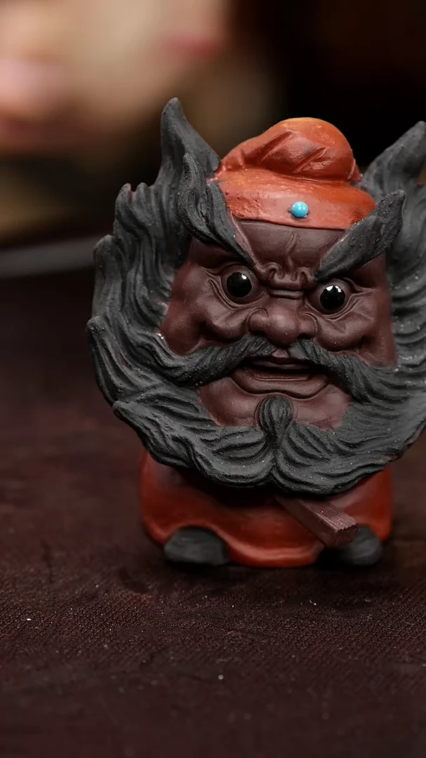 紫砂茶宠紫砂钟馗