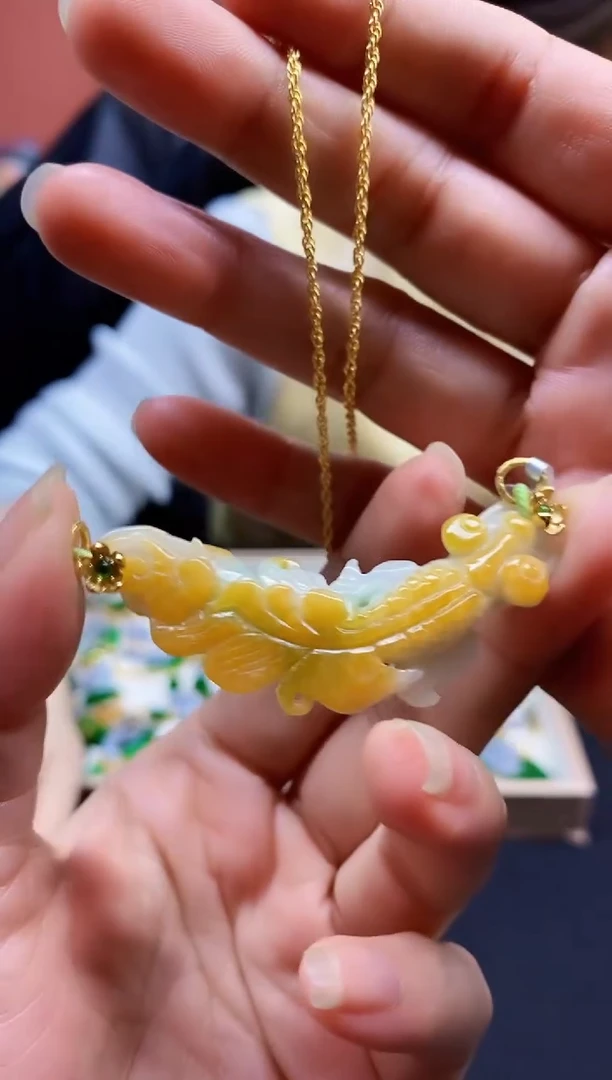 颈饰未镶嵌翡翠翡翠吊坠46