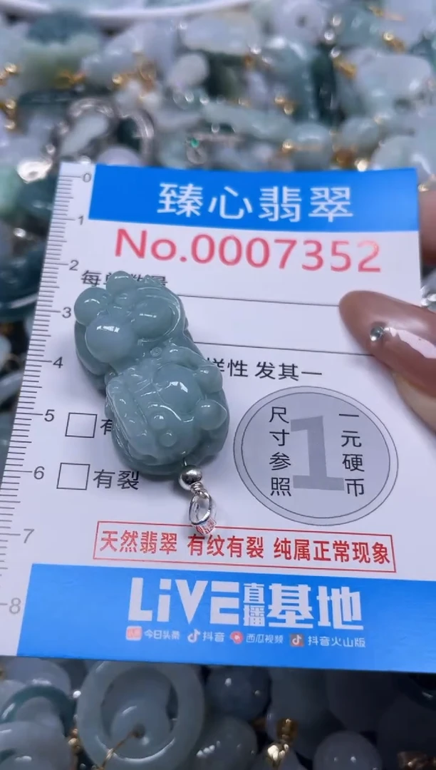 颈饰未镶嵌翡翠7352