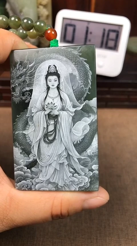 【闪购商品】和田玉颈饰未镶嵌和田玉挂件一个王