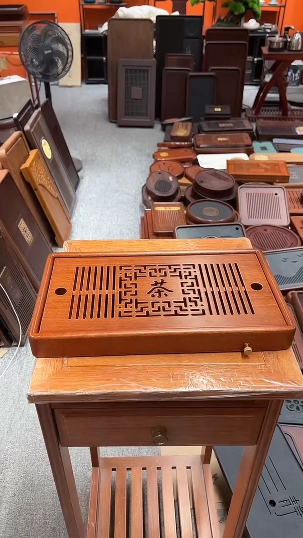 茶盘茶盘茶盘36*20花梨木