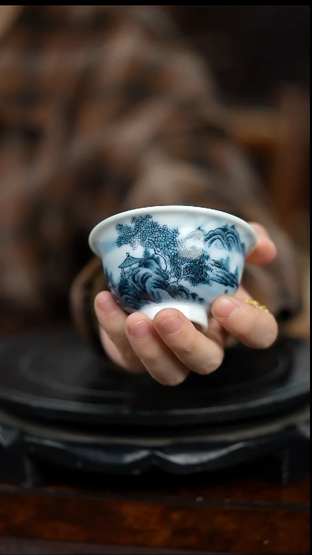 摆件瓷LXM0124/3景德镇