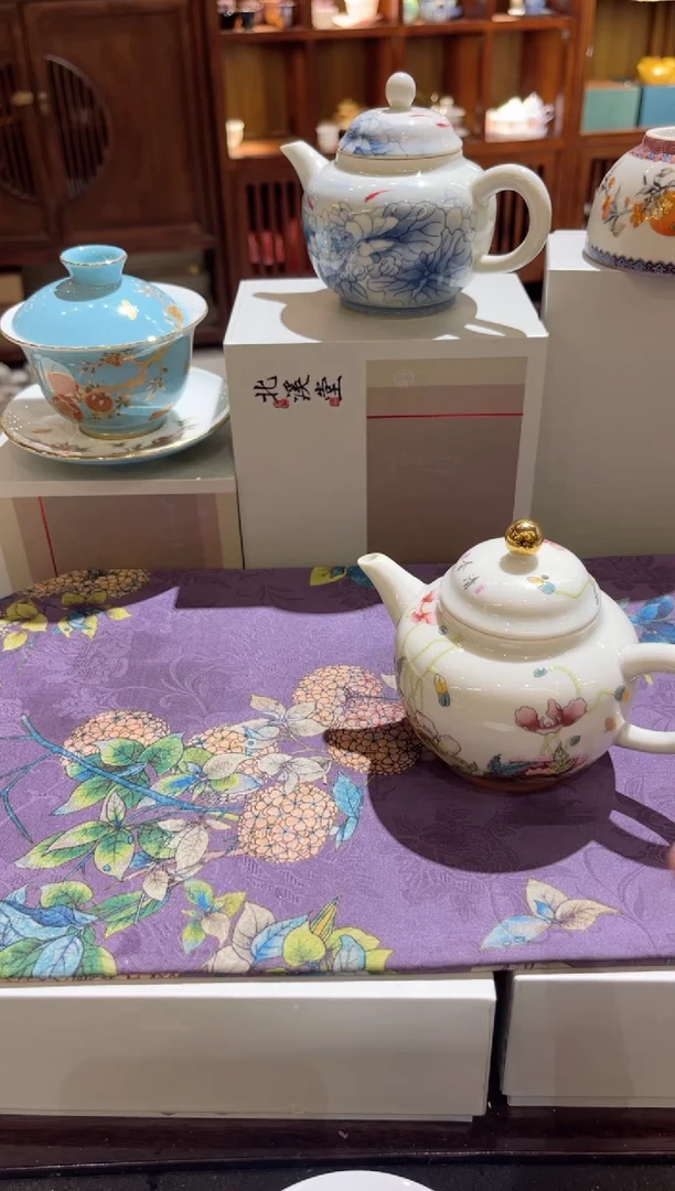 虞美人单壶茶具茶具
