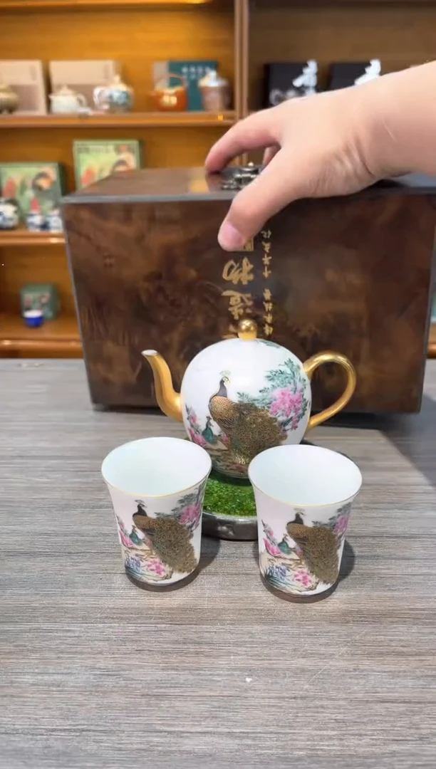 【闪购商品】周孔雀套茶具茶具