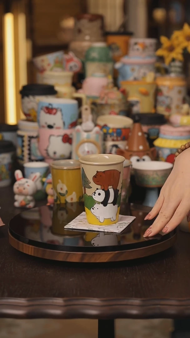 景德镇釉下彩绘设计师款式陶瓷