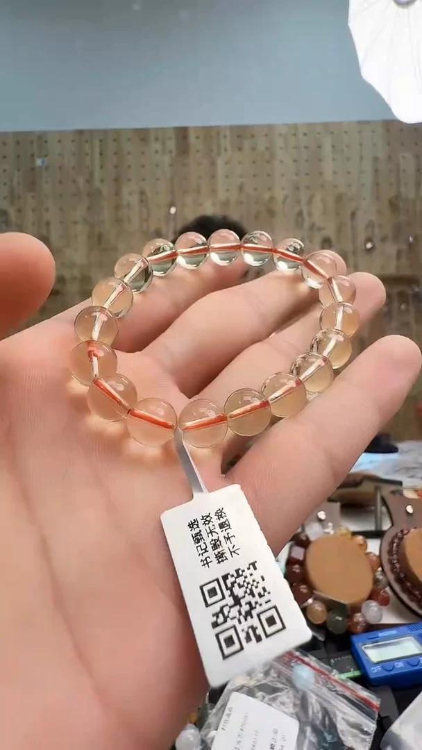 未镶嵌手链水晶村1647 约10mm