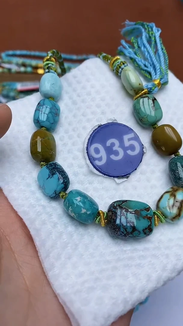 【闪购商品】绿松石项链未镶嵌935