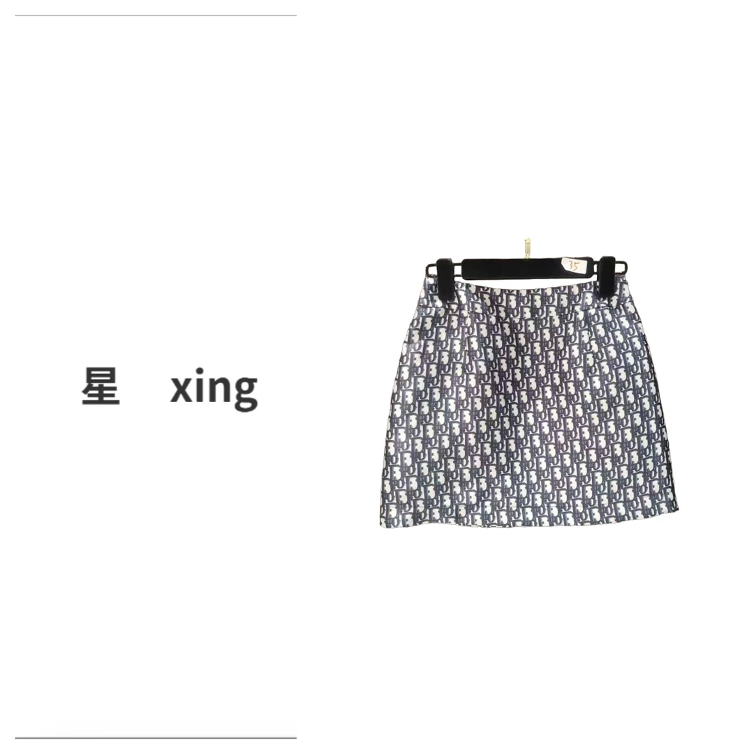 179 D夏装时尚新款高腰显瘦百搭显腿A字裙半身裙（Q）55046