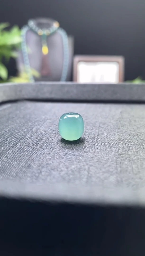 未镶嵌手链翡翠散珠卡10mm左右老型珠