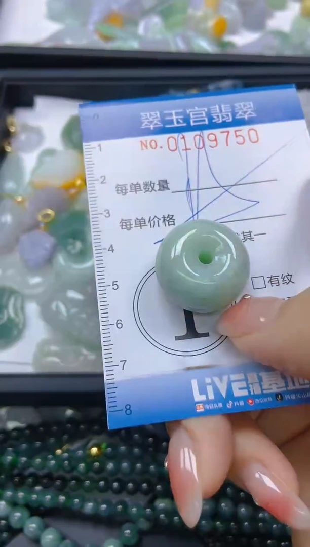 翡翠未镶嵌颈饰闪购0109750