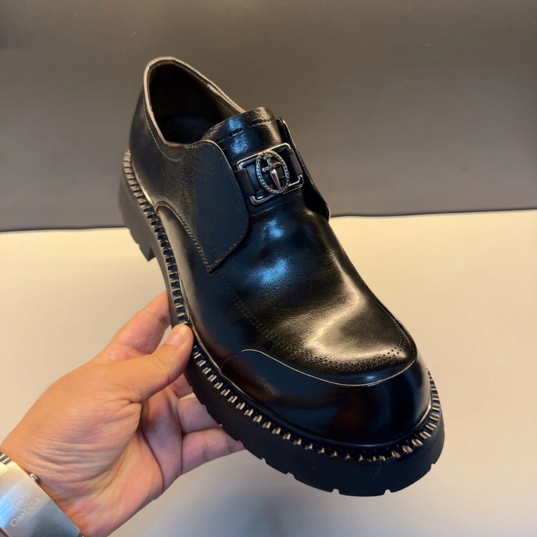 62115新品男士纯皮休闲舒适男鞋高品质时尚百搭高级感轻奢舒适