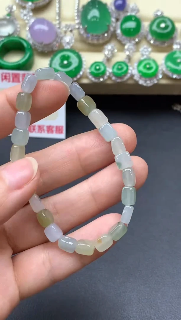 未镶嵌手链翡翠78-中国好珍宝