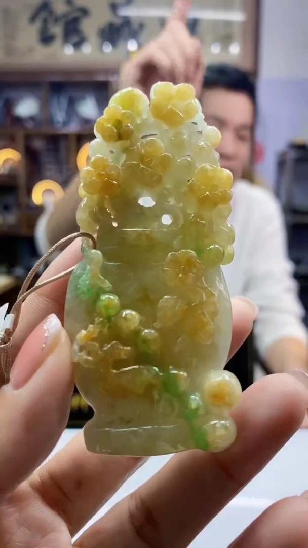 颈饰未镶嵌翡翠缅甸A货A6450