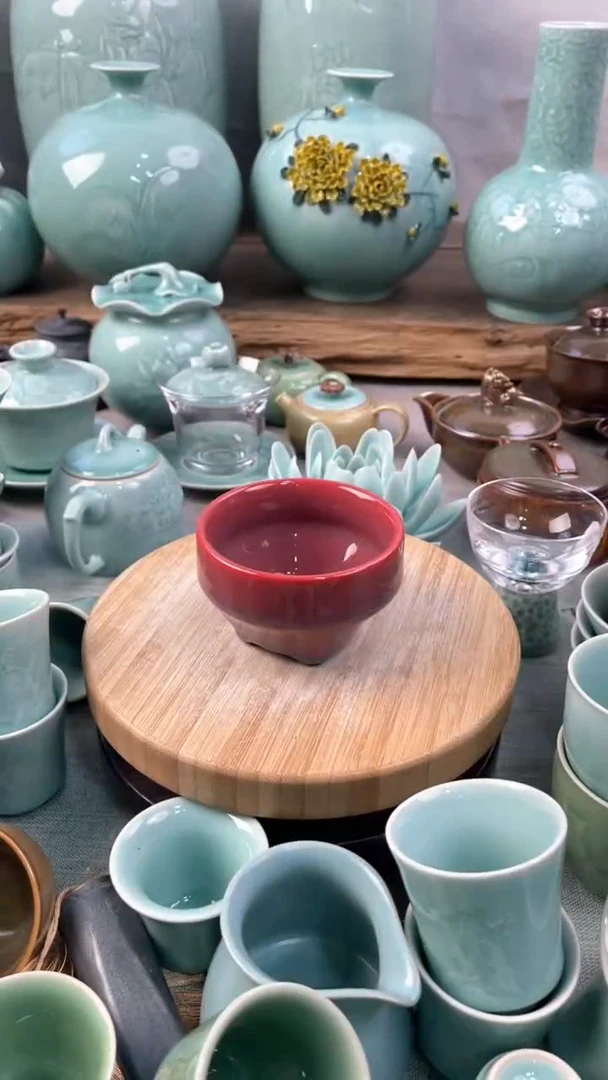 【闪购商品】特价 微瑕 慧仙青瓷