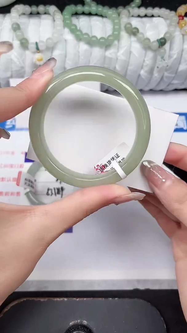 未镶嵌手镯石英质玉275-53/54