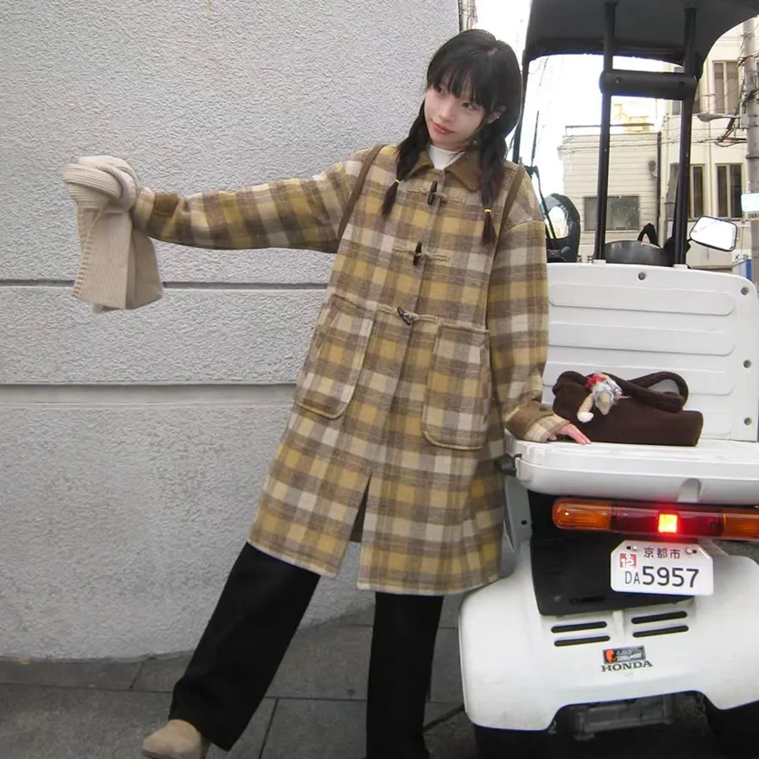 G衣长90    1206【胡桃手信】夹棉大衣