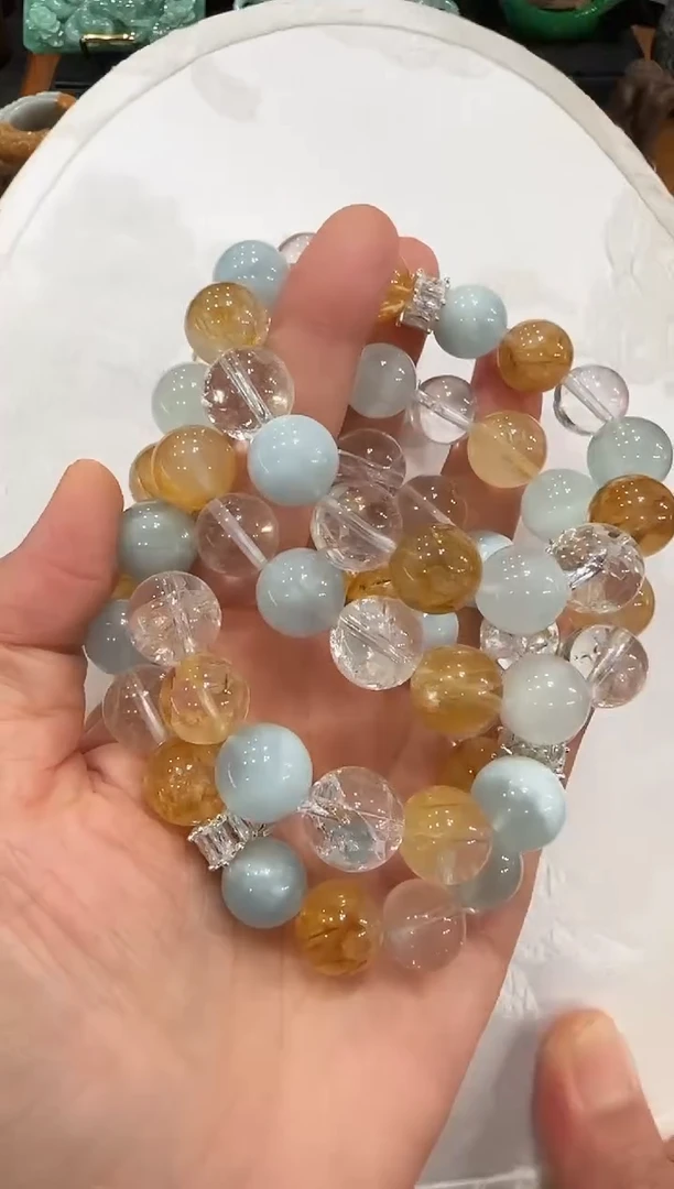 颈饰未镶嵌水晶多样性发其一