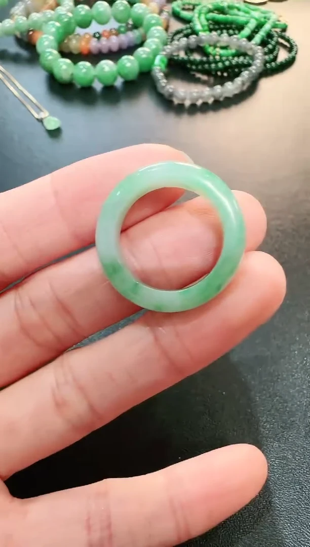 【闪购商品】翡翠颈饰未镶嵌戒指18
