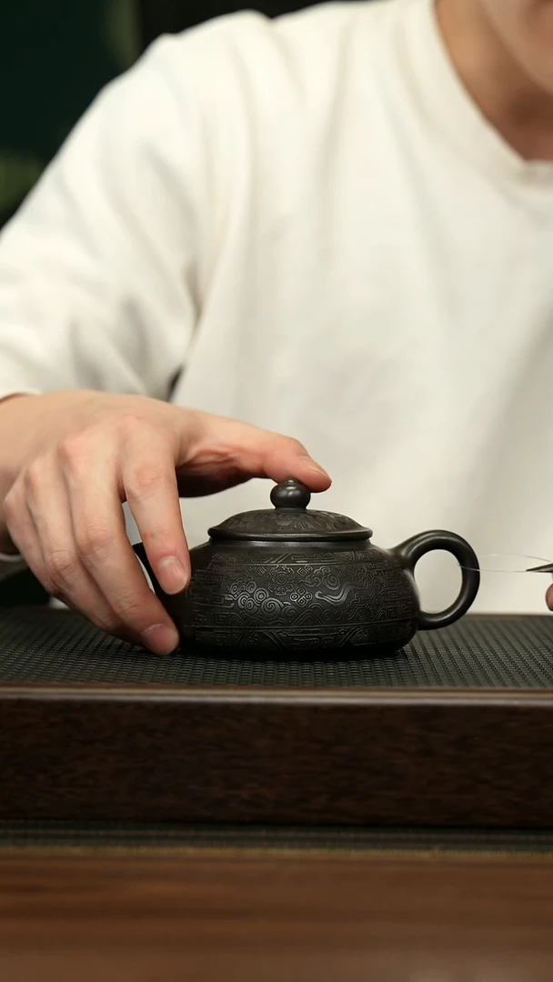 【闪购商品】紫砂茶壶宜兴原矿 手工 紫砂壶容量240CC