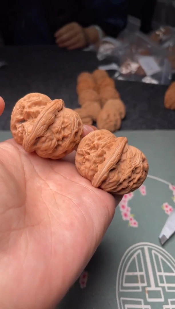 把件文玩核桃a125  元宝 45尺