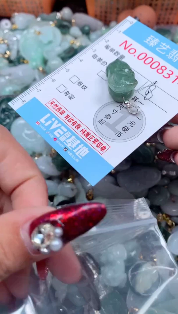 颈饰未镶嵌翡翠8314