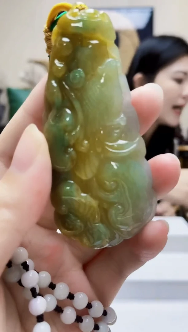 未镶嵌定制翡翠吊坠107