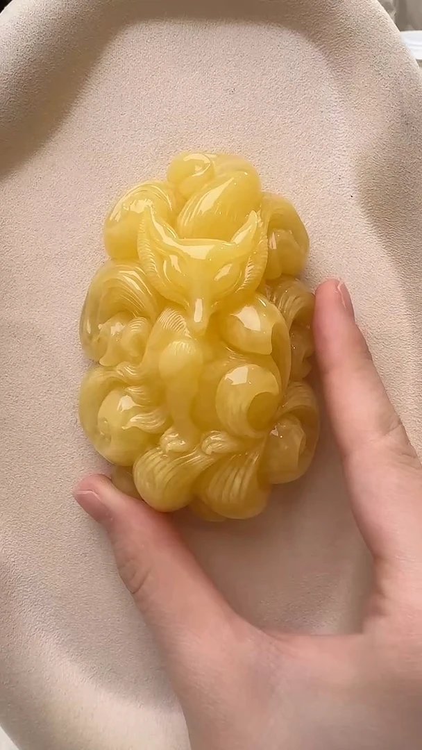 琥珀颈饰未镶嵌吊坠