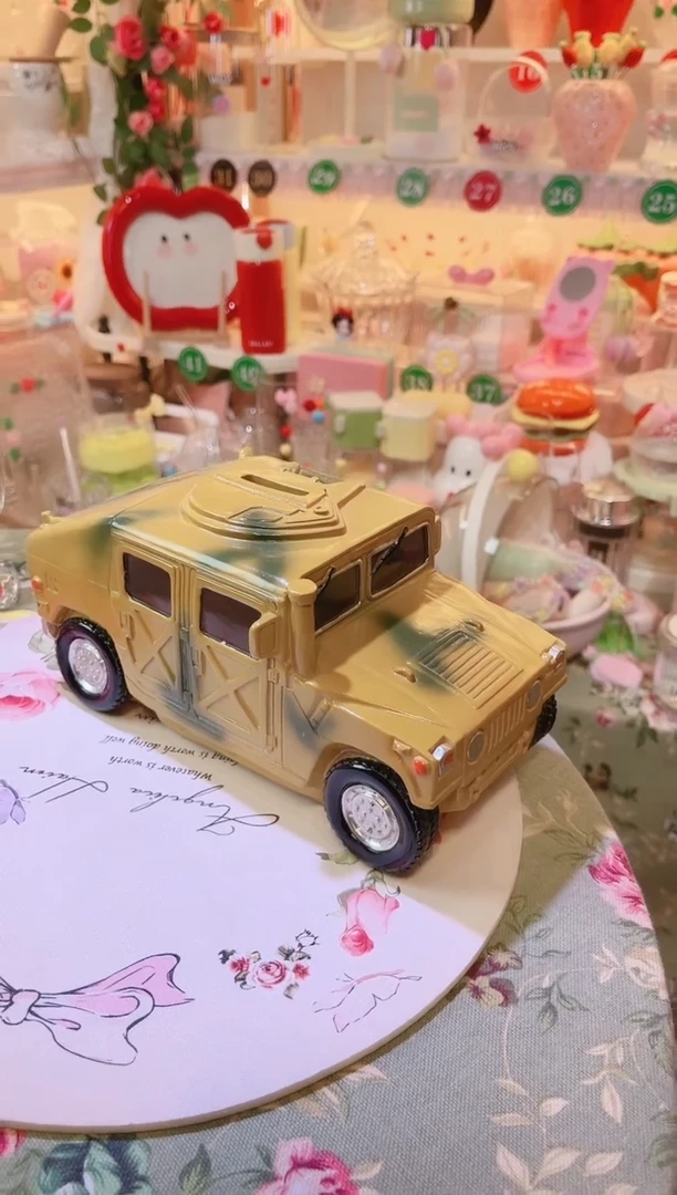 摆件品质好发货快放心拍！军事车存钱罐