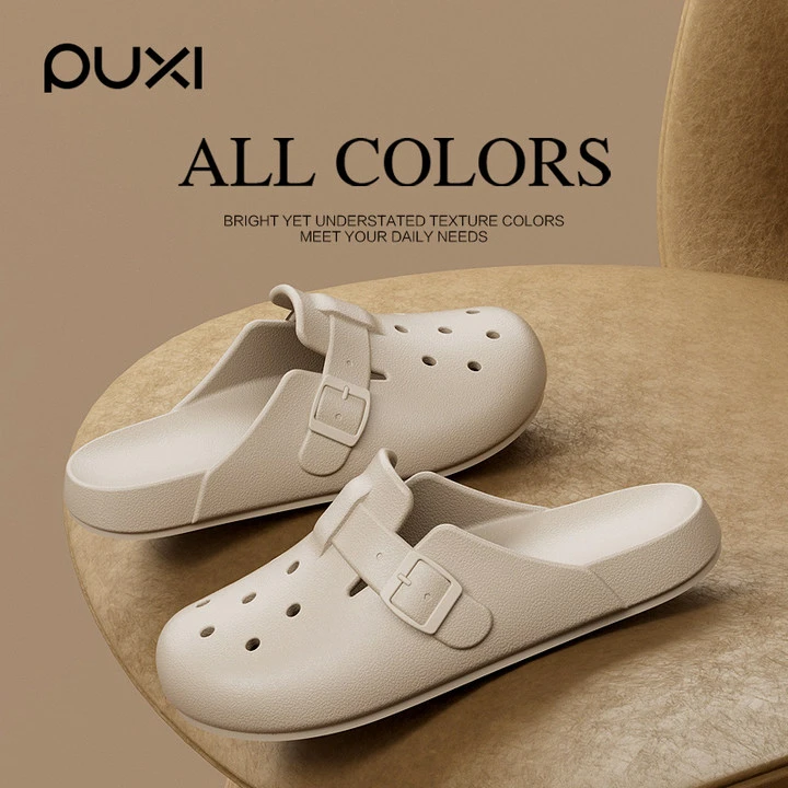 朴西沙滩勃肯鞋包头凉拖鞋女士夏防滑软底透气踩屎感露营2025爆款