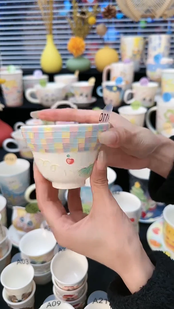 【闪购商品】摆件 景德镇高温立体釉创意瓷